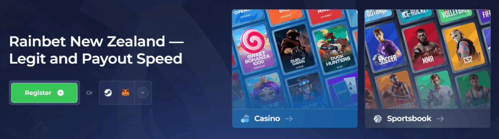 Rainbet New Zealand — Legit and Payout Speed